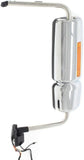 Complete Mirror Assembly fits International Workstar with Chrome Cover Driver Side