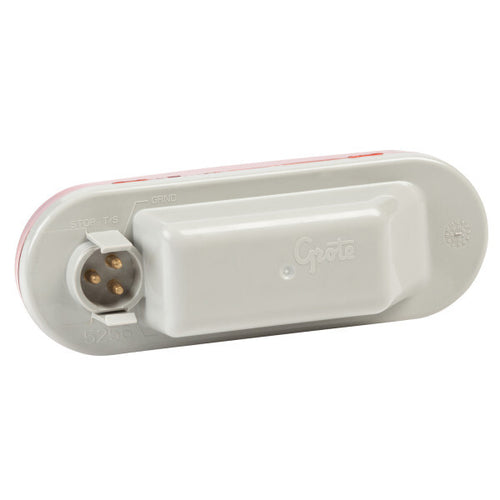Grote Oval Red Male-Pin Torsion Mount Iii Stop Tail Turn Lamp