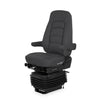 Seat Bostrom HIPRO Wide Ride + Serta Black, Ultra Leather, Dual 16" Armrests, Hi-Back