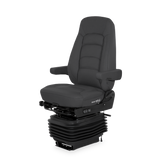 Seat Bostrom HIPRO Wide Ride + Serta Black, Ultra Leather, Dual 16" Armrests, Hi-Back