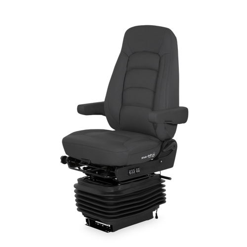 Seat Bostrom HIPRO Wide Ride + Serta Black, Ultra Leather, Dual 16" Armrests, Hi-Back