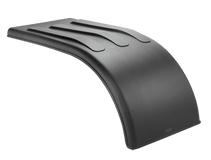 ( Pair ) 22.5"/24.5" Wheels Single Axle Full Round Fender - Spray Master® Fr-22 Series,- Plastic