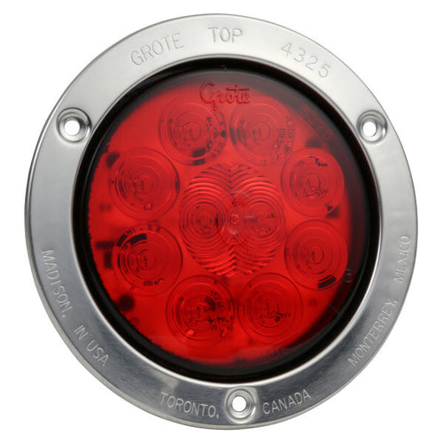 Grote Red SuperNova® 4" 10-Diode Pattern LED Stop Tail Turn Light