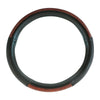 Dark wood Heavy Duty 18" Steering Wheel Covers in Deluxe Wood Grain