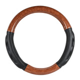 Light Wood Heavy Duty 18" Steering Wheel Covers in Deluxe Plus Series