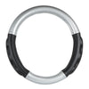 Silver carbon Heavy Duty 18" Steering Wheel Covers in Deluxe Plus Series