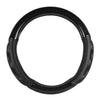 Black carbon Heavy Duty 18" Steering Wheel Covers in Deluxe Plus Series