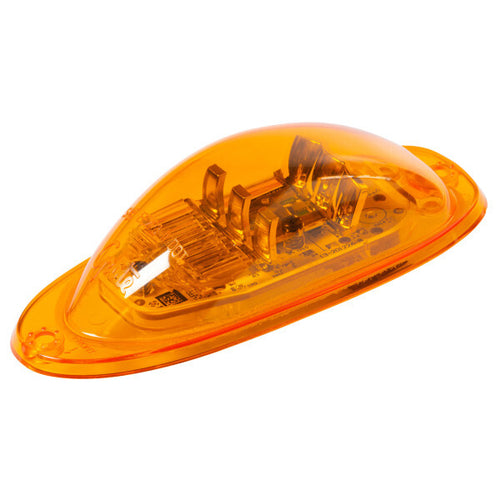 Grote Amber SuperNova® Oval LED Side Turn Marker Light Surface Mount, Hard Shell