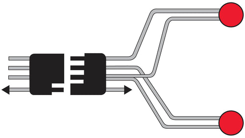 Peterson Split Trailer Harness Kit Complete