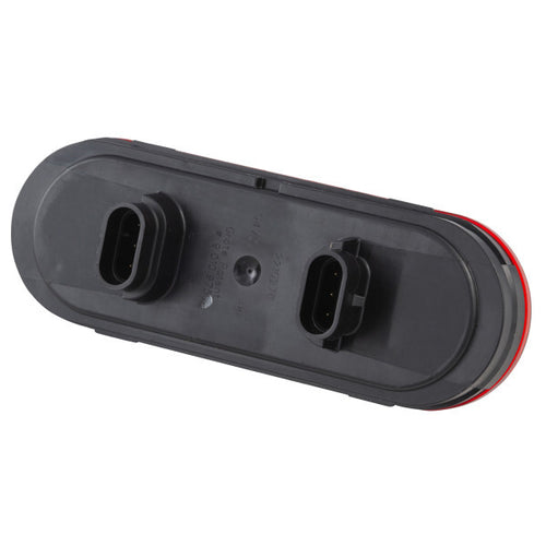 Grote 6" Oval LED Stop Tail Turn Lights with Integrated Hard Shell Back-up