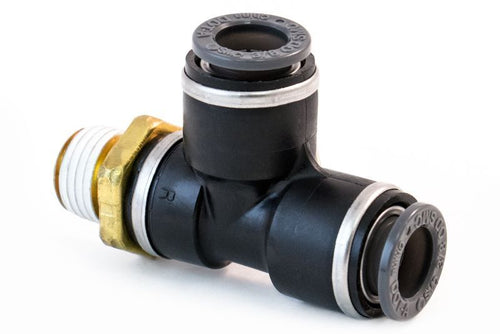 Male Run Tee Fitting 5/8" X 1/2"