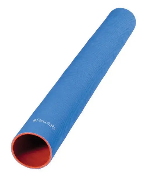 FlexFab Series 5515 3-ply Coolant Hose - 2.50" ID - 2.82" OD - Blue - 3ft