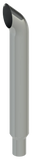 Lincoln Chrome West Coast Curve Cut 6” OD X 60” Reduce To 5”
