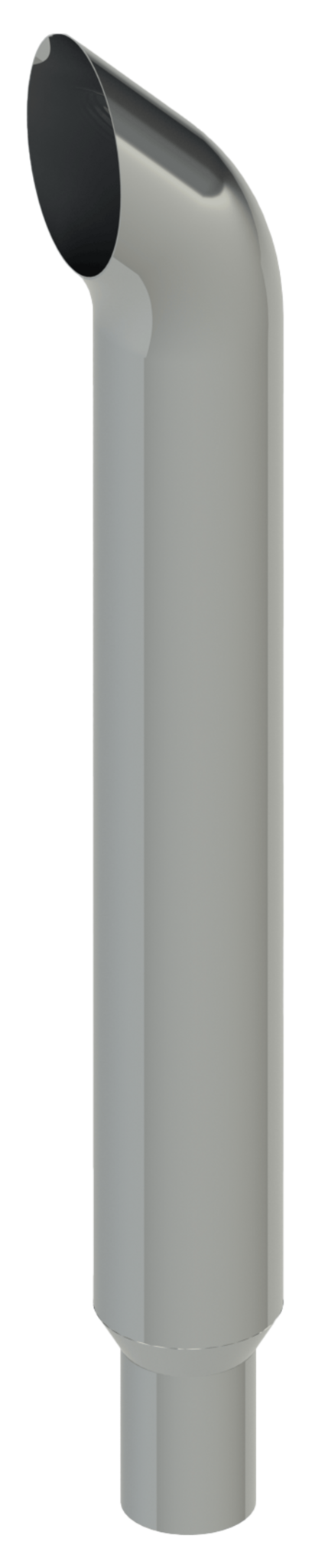 Lincoln Chrome 7" X 36” West Coast Curve Cut OD Extended Reduced To 5"