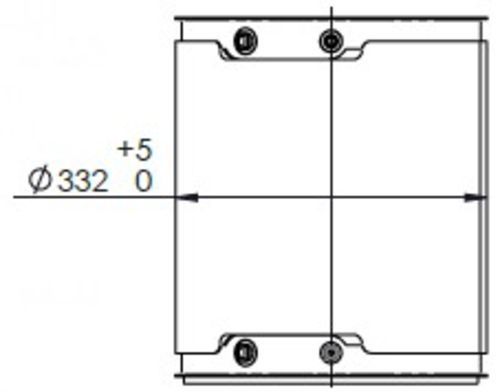 DPF Filter, Diesel Particulate exhaust system fits Cummins ISX
