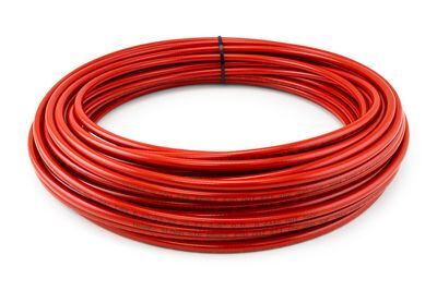 Tramec 3/8" Nylon Tubing, Red, 10ft