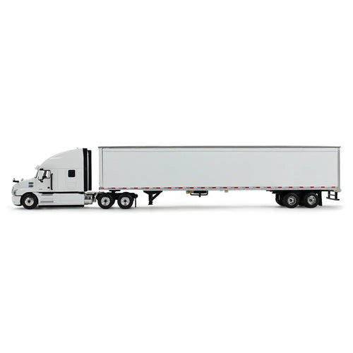 1/64 Scale White/White Mack Anthem & 53' Trailer