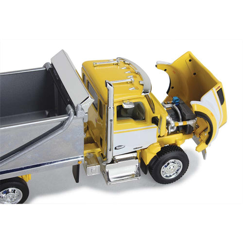 1/64 Scale Yellow/White/Chrome Kenworth T880 Rogue Dump