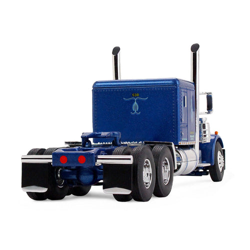 1/64 Scale Western Distributing Peterbilt Model 351 with 63" Flat Top Sleeper & 40' Vintage Trailer with Reefer
