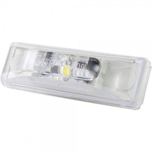 Grote Rectangular Utility Lights White LED, Clear