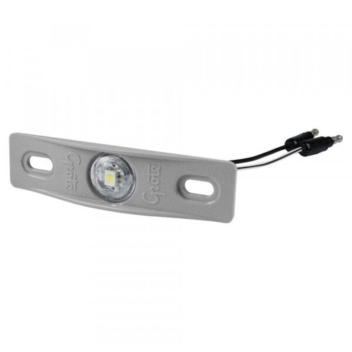 Grote MicroNova® Multi-Volt Dot LED License Light DOT Light with Adaptor Bracket White