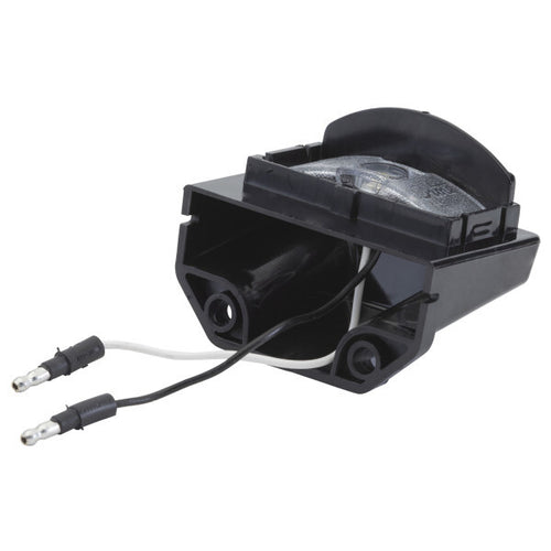 MicroNova® Multi-Volt LED License Lights 9-32V Vertical Mount, Black