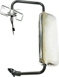 Complete Chrome Mirror Assembly with Color Grey Arm - Fits Columbia/Century/Coronado. Driver side