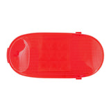 Grand General Mini Oval Dome Light (Red Lens) Fits Freightliner Coronado, Columbia