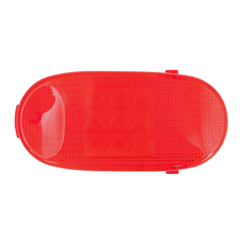 Grand General Mini Oval Dome Light (Red Lens) Fits Freightliner Coronado, Columbia