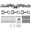 Exhaust Manifold Kit 30° Angle Turbo Mounting Flange Detroit Diesel Series 60 Non-EGR Application