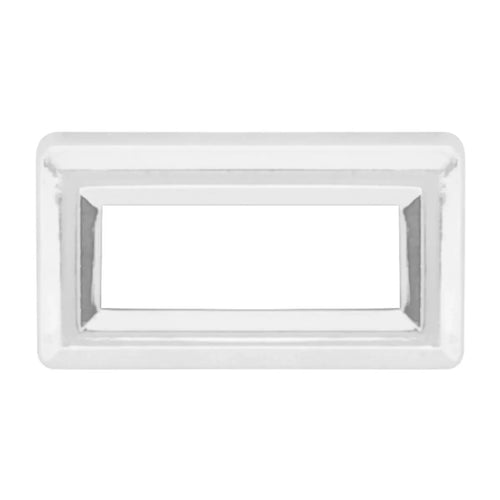 Switch Label Bezel Cover Fits Kenworth W Set 6 Chrome Plastic