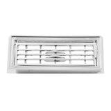 Grand General Chrome Plastic Large A/C Vent Adjustable Louver Fits Peterbilt 359 & 379 Models 2000 Down