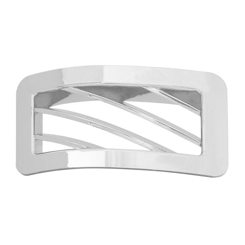 Chrome Plastic Passenger Side Window Deflector fits Peterbilt 357/378/379/385 2001