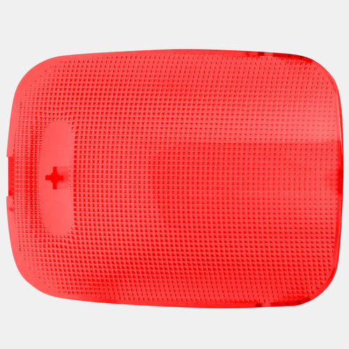 Grand General Rectangular Cab Dome Light Lense Red Fits Peterbilt 357/378/379/385/386/389