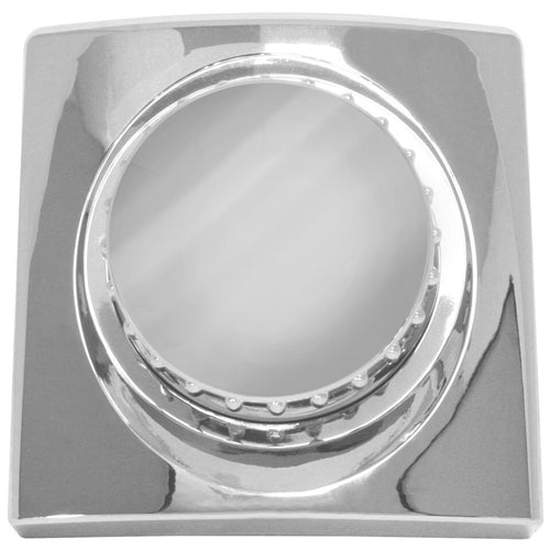 Chrome Plastic Swivel Map Light Cover Only