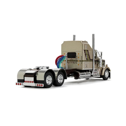 1/64 Scale Red's Favorites - Jason Sanders Kenworth W900L with 60" Aerodyne Sleeper & 40' Vintage Trailer