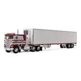 1/64 ScaleRed's Favorites - Jim Skrinar Kenworth K100 COE Flat Top & 53' Utility Trailer with Reefer