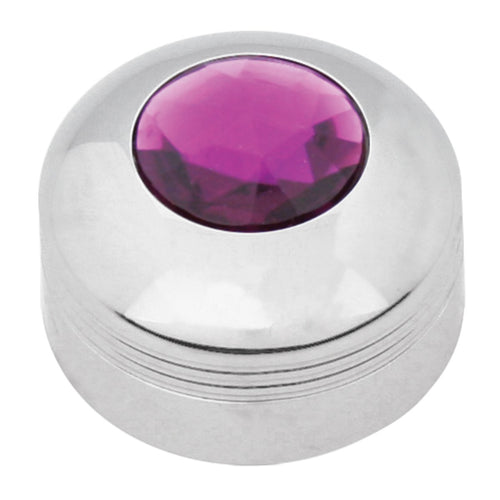 CR. PLASTIC A/C KNOB W/PURPLE JEWEL FOR KW 2002 UP