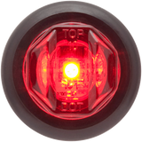 Red 3/4” led P2 rated Marker/clearance light with A11GB grommet