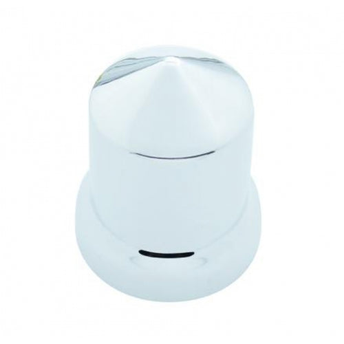 33mm x 2 1/4＂ Chrome Plastic Pointed Nut Cover - Push-On X 10 Pack