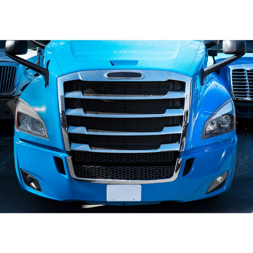 Chrome Front Bumper Center Trim Fits Freightliner Cascadia 2018-2024