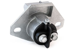 Horizontal Zinc Dual Pole Receptacle