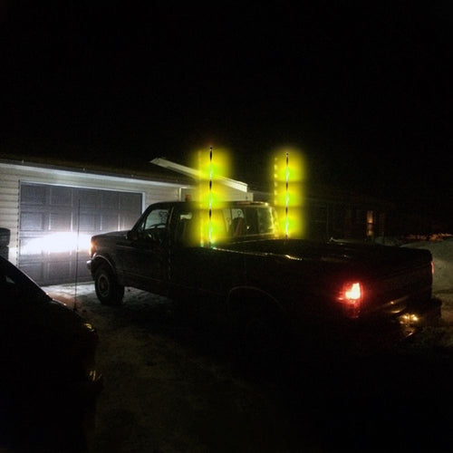 3 Foot HDX LED CB Antenna - Single