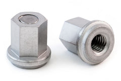 Stud Nut, 3/8"-16 Thread, Stainless Steel, Universal, Pack of 10