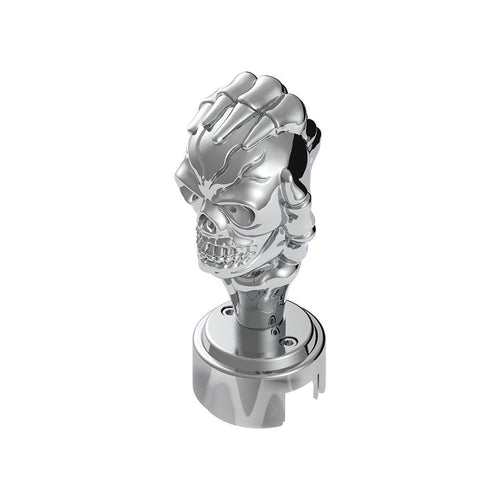 Skull Gearshift Knob With 13/15/18 Speed Adapter