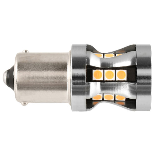 Grand General Amber 1156 High Power Tower LED Bulb (Pair) 12/24V
