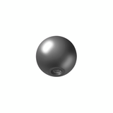 1/2"-13 Thread-On Bristol Style Gearshift Knob-Glossy Black