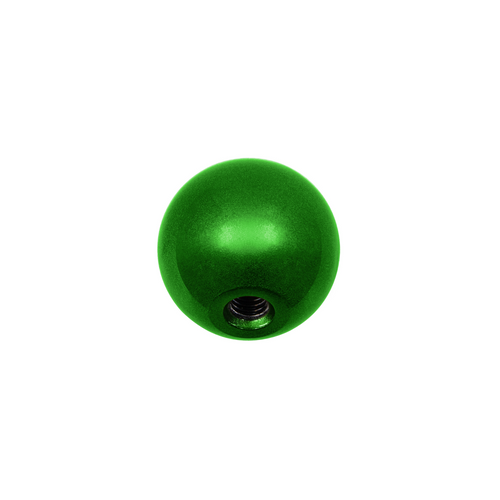 1/2"-13 Thread-On Bristol Style Gearshift Knob-Emerald Green