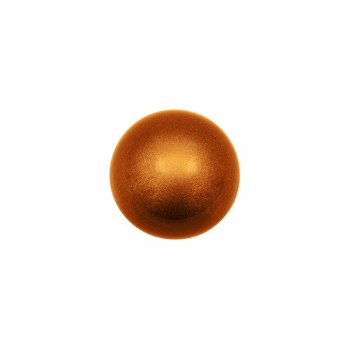 1/2"-13 Thread-On Bristol Style Gearshift Knob-Cadmium Orange