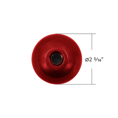 1/2"-13 Thread-On Bristol Style Gearshift Knob-Candy Red